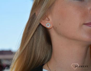Złote kolczyki celebrytki kółka KL3523 ✓Kolczyki złote w Sklepie z Biżuterią zegarki-diament.pl✓Piękne i Eleganckie Kolczyki dla Kobiet✓ (1).JPG